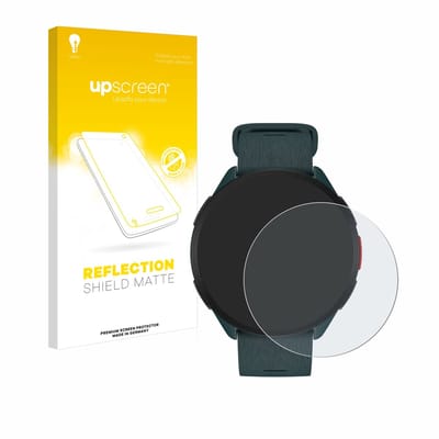 upscreen - Screenprotector voor Polar Pacer - Folie Beschermfolie anti glare matte