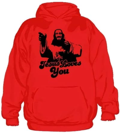 Hybris Hoodie ‘Jesus Loves You’ SH-3-10664-H19-2