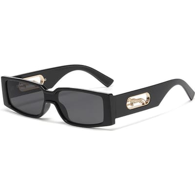 Nieuwste Modieuze Kleine Montuur Cheetah Decoratieve Dames Zonnebril Retro Neutraal Hoge Kwaliteit UV Bescherming 400 Zonnebril As shown