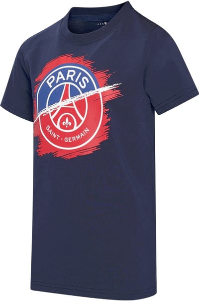 PSG Big Logo T-Shirt Kinderen - Maat 116 - Voetbal T-Shirt - 100% Katoen - Jongens en Meisjes - Officiële PSG Fanmerchandise