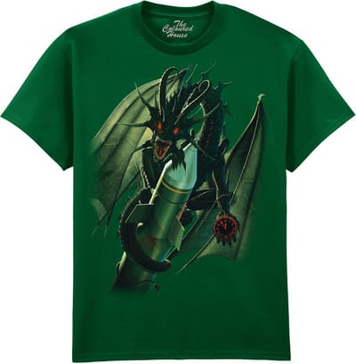 Draak Doom Dragon The Coloured House T-shirt M