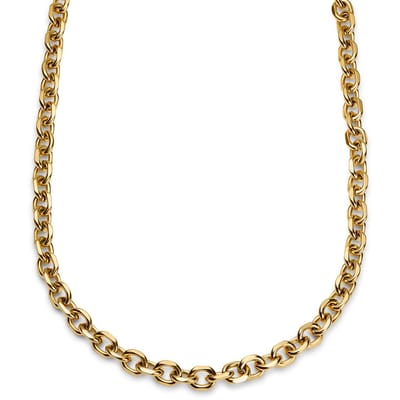 Essentials | 10 mm Goudkleurige Ketting met Kabelschakels