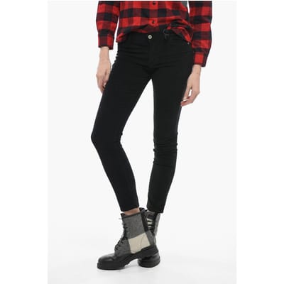 Twill F-STRETCH-broek in zwart