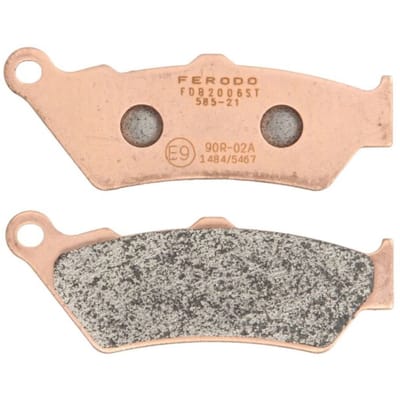 Plaquette de frein Ferodo pour Moto Aprilia 650 Moto 6.5 Stark 1997 à 2001 AV / FDB2006ST Neuf