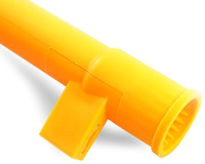 3L-Trechterbuis voor oliepeilstok van automotor – geschikt voor Audi A3, Seat Alhambra, Altea, Cordoba, Ibiza, Leon, Toledo, Skoda Fabia, Octavia, Volkswagen Caddy, Golf, Polo, Touran 06A103663C 06A103663B