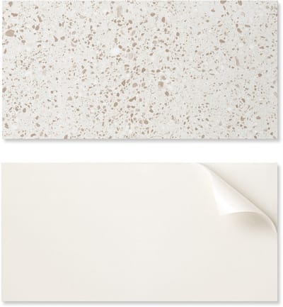 Decoratief zelfklevend vinylpaneel - voor hal, 100x50 cm, patroon met kleine steentjes