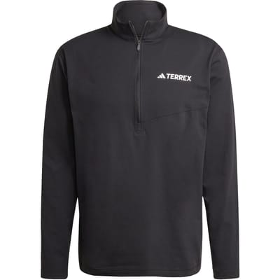 Adidas Terrex Terrex Multi Climacool Longsleeve Met Halflange Rits - Heren - Zwart