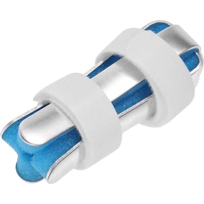 Aluminium Vinger Hand Spalk Herstel Blessure Pijn Buigen Vervorming Correctie M M white