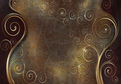 Fotobehang Abstract Pattern Swirls | XL - 208cm x 146cm | 130g/m2 Vlies