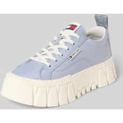 Low-top sneakers in leerlook model 'FLATFORM CHUNKY SNEAK'