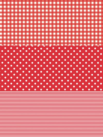 D�copatch papier red nummer 484