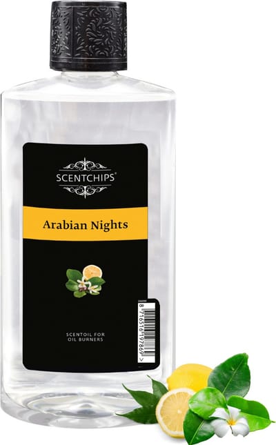 Scentchips® Arabian Nights - Geurolie Voor Oliebrander - Parfum Olie - Geurolie Voor Lampenolie - Geurlamp Olie - 475ml