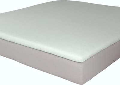 Homéé® Topper Hoeslaken Jersey Stretch ecru - 90x200/210/220 cm hoogte 7 t/m 12 cm 160g.m² 100% katoen