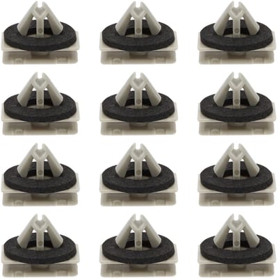 Dailygoods- Deurdorpelclips 30x - Compatibel met Jeep Cherokee WK2 14-18/KL/Compass MP - Duurzaam POM-materiaal - OE-kwaliteit - Afmetingen 12 mm x 20 mm - Autoclips