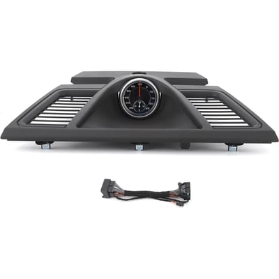 Midden Dash Klok Cover Dashboard Paneel Trim 970 552 151 01 Geschikt voor Porsche Panamera 2010 2016 Black