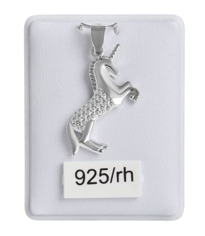 AKZENT Akzent Dames hanger "Anka" van 925 Sterlingzilver, gerhodineerd, duurzaam