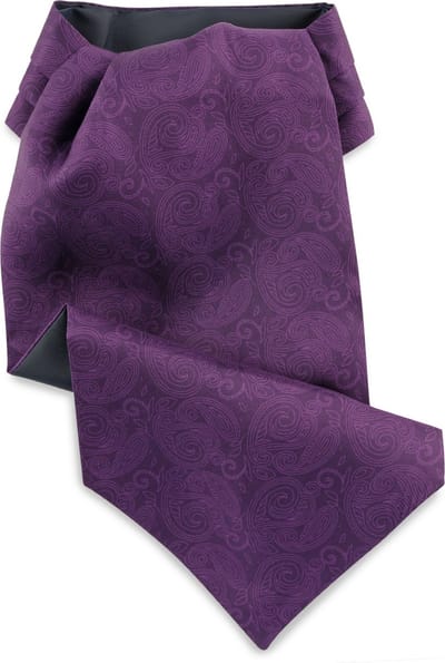 We Love Ties - Chokers - Choker Paisley Nuance paars - paars