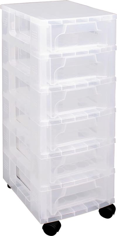 Really Useful Box ladenblok 6 x 3 | 5 l | transparant