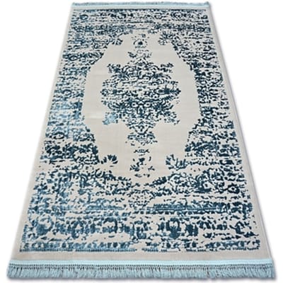 Kleden Rugsx Tapijt ACRYL MANYAS 192AA Grijskleuring/blauw ra 160x230 cm