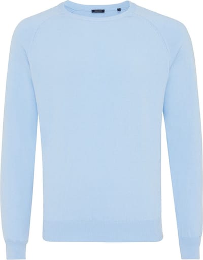 TRESANTI | CUZIA I Basic raglan trui | Sky Blauw | Size M