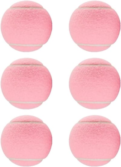 Tennis Trainingsballen - Oefenballen Roze - Sporten en Spelen - Hoge Veerkracht - 6 cm - Roze