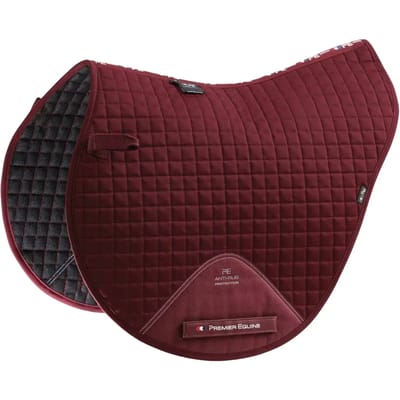 Zadeldek voor paarden in effen katoen Premier Equine Close Contact X- Country