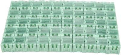 50 Stuks Opbergdoos voor Elektronische Componenten, Mini Opbergdoos voor Kleine Onderdelen, Perfect voor SMT en SMD Toepassingen