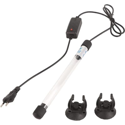 Aquarium Dompelbare Schone Lamp UV Sterilisator Groene Algen Schone Lamp voor Vissentanks Vijver EU Plug 220‑240V 13W