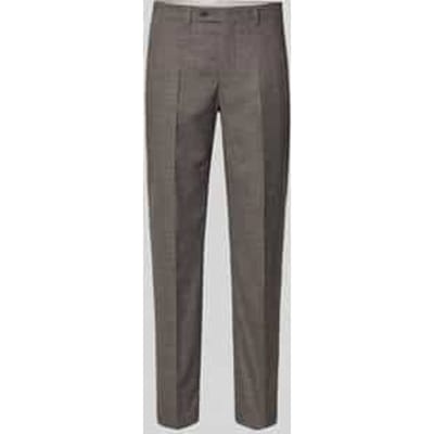 Slim fit pantalon met persplooien