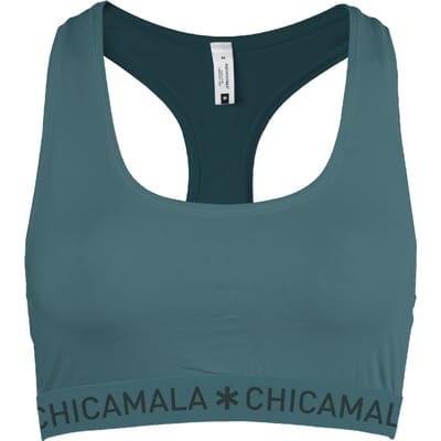 Chicamala – Dames Racerback - BH zonder beugel – Dames Ondergoed – Lingerie - Sport BH – Kleding - 95% Katoen – Dames kleding
