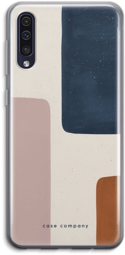 Hoesje geschikt voor Samsung Galaxy A50 hoesje - Geo #5 - Soft Cover Telefoonhoesje - Bescherming aan alle Kanten en Schermrand
