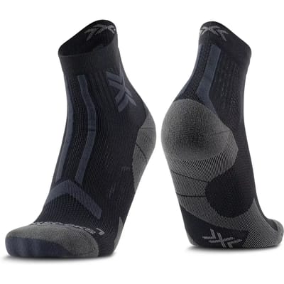 X-Socks Trailrun Discover Ankle Sokken Black/Charcoal 45-47