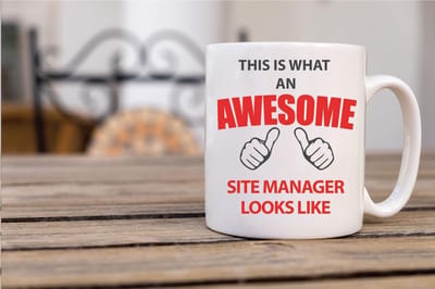 Koffiemok voor Site Manager - Leuk Cadeau voor Verjaardag of Kerst