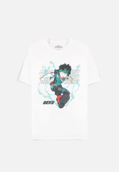 My Hero Academia - Deku Heren T-shirt - M - Wit