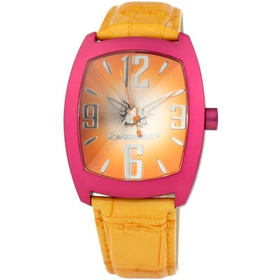 Horloge CHRONOTECH CT2050M-06. Kwarcowy, Kolor pomarańczowy. Uniseks. beige