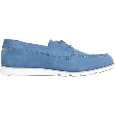Timberland Heren Grafton Bay suède moc-toe platte loafers (Donkerblauw)