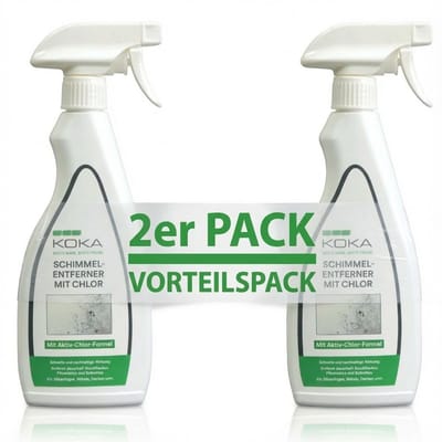 2x KOKA Schimmelverwijderaar Actief Chloor Wand Anti-Schimmel Spray Schimmelreiniger