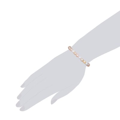 Valero Pearls Parel armband Sterling zilver Gekweekte zoetwaterparels wit