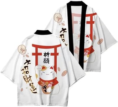 Luchtige Kimono Jurk Dames - Yukata & Badjas voor Zomer en Huis
