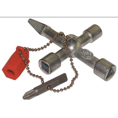 C.K 495015 Universele meervoudige sleutel Schakelkastsleutel 1 stuk(s)