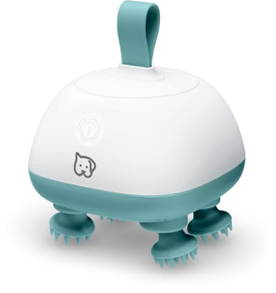 Beurer Buddy Massageapparaat - Handmassage apparaat Dieren/ Honden/ Katten - Hoofdmassage - 2 Massagestanden - USB Oplaadbaar - 2 Jaar Garantie - Blauw