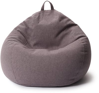 Lumaland Comfort Line Indoor Zitzak M - 70x80x50cm / 120l - Donkergrijs
