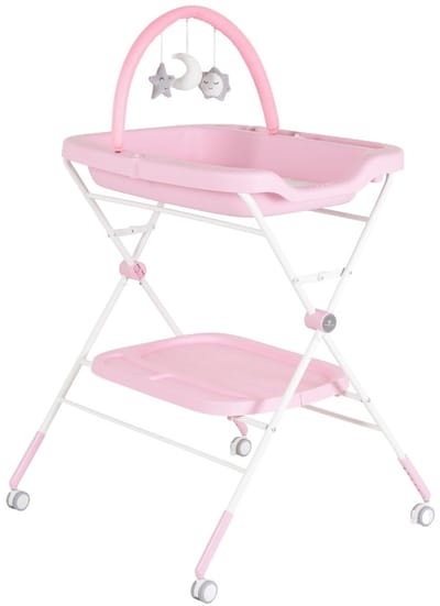 Cangaroo Croco Pink Multifunctionele Luiertafel