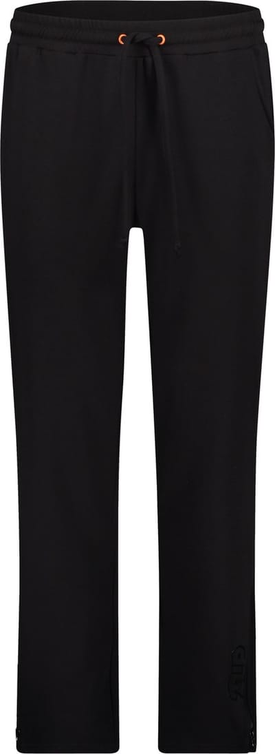 2ZiP katoenen joggingbroek met doorlopende ritsen - Dames - Zwart - XXL