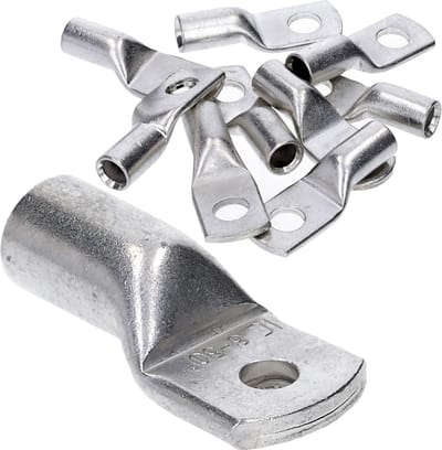 10 stuks Kalitec HR50-6 standaard buiskabelschoenen 50 mm² M6 I zonder kijkgat I Made in Germany