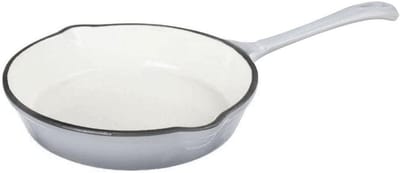 Emaillen Koekenpan 20cm - Gietijzeren Pan met Vaccum Coating