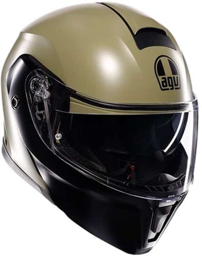 AGV Streetmodular E2206 Mplk Mono Matt Pastello Groen Zwart 010 Systeemhelm - Helm