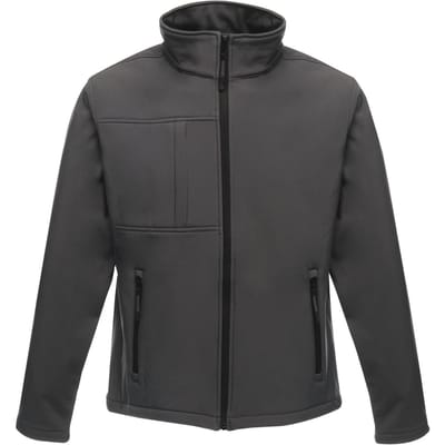 Regatta Professionele Herenoctagon II Waterdicht Softshell-jasje (Afdichting Grijs/Zwart)