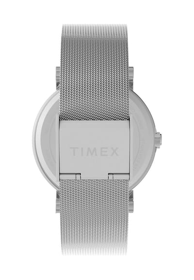 Timex Timex Originals Quartz Analoog Horloge Zilverkleurig En Roze Kast Gemaakt Van 100% Loodarm Messing En Een Armband Van 100% Roestvrij Staal 38 TW2Y68900AJ, TW2Y69000AJ, TW2Y69100AJ