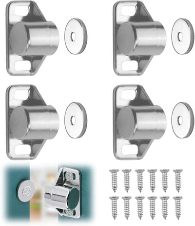 Magneetsnappers voor kastdeuren - 4 stuks deurmagneten - Meubelmagneten voor laden en deuren